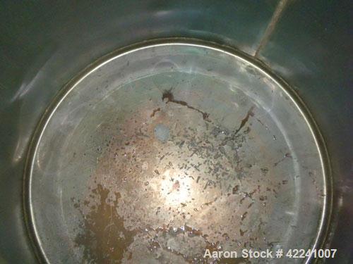 Used Stainless Steel Fabricated Metals Inc Liqua-Bin Liquid Tote