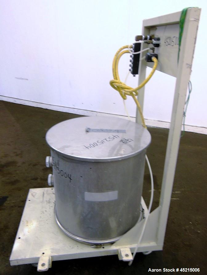 Used ITW Gema Powder Coating Fluidization Hopper