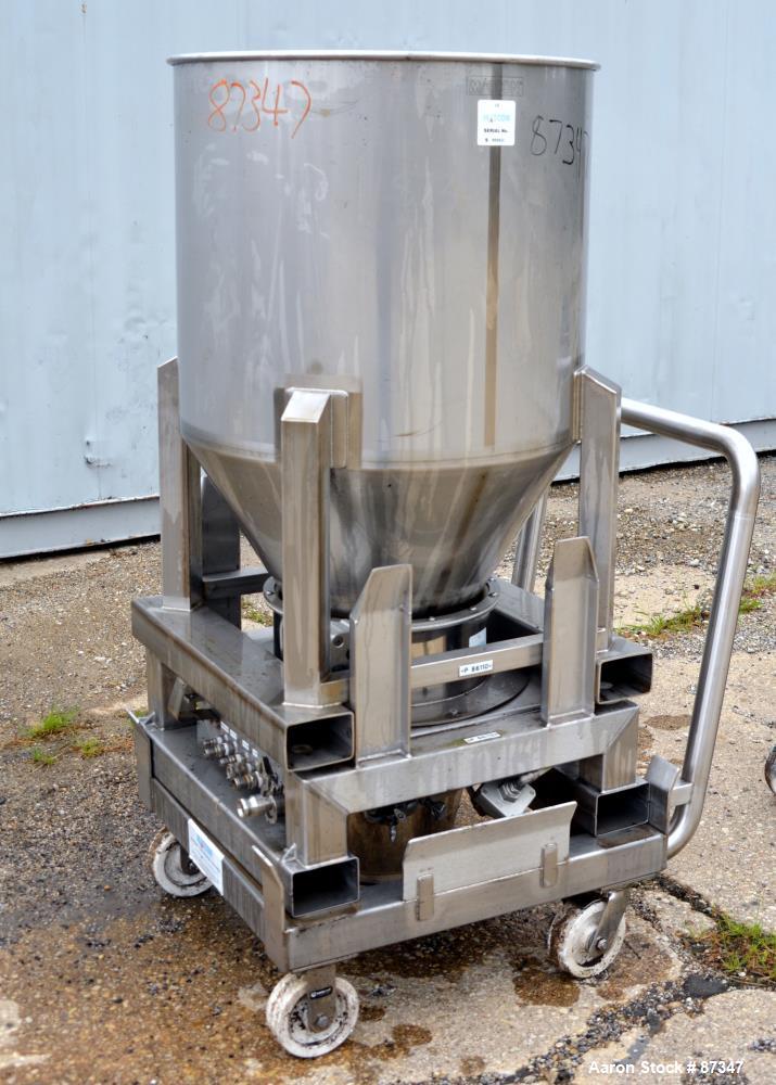 Used Stainless Steel Matcon Pharma Smartdrum System