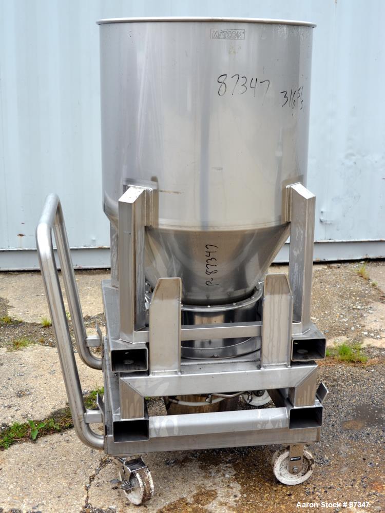 Used Stainless Steel Matcon Pharma Smartdrum System