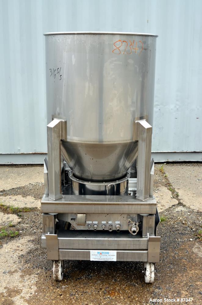 Used Stainless Steel Matcon Pharma Smartdrum System