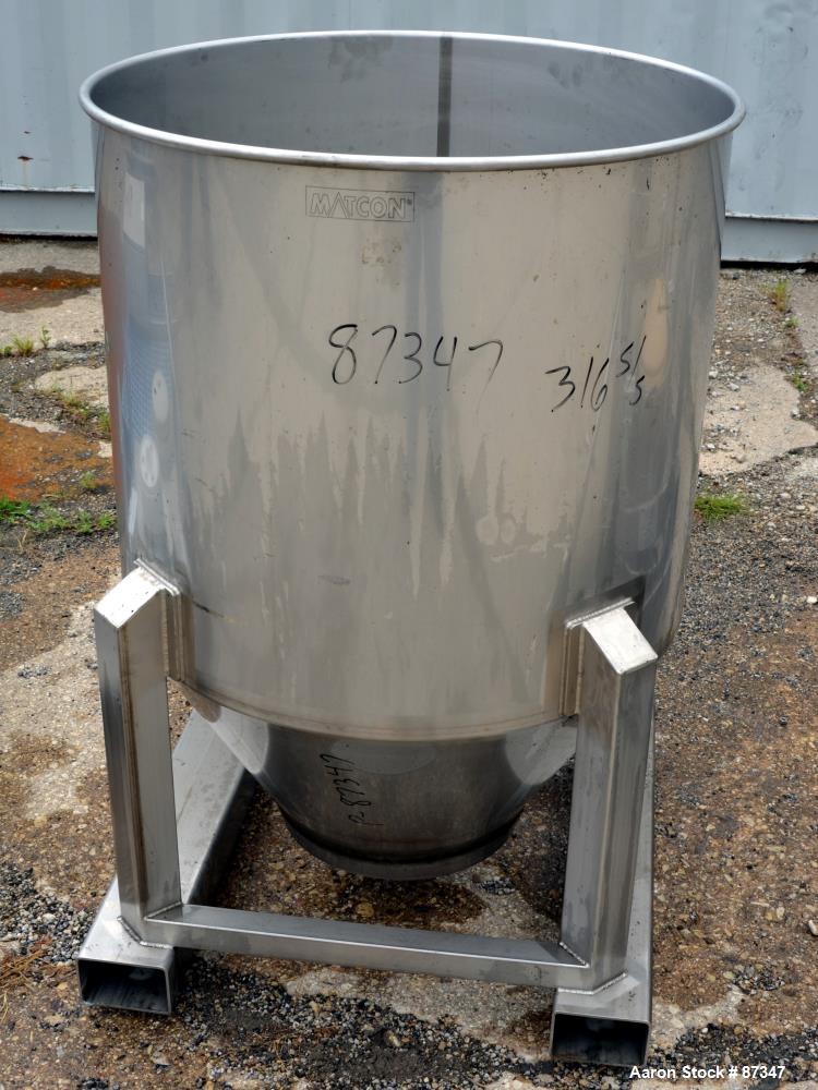 Used Stainless Steel Matcon Pharma Smartdrum System