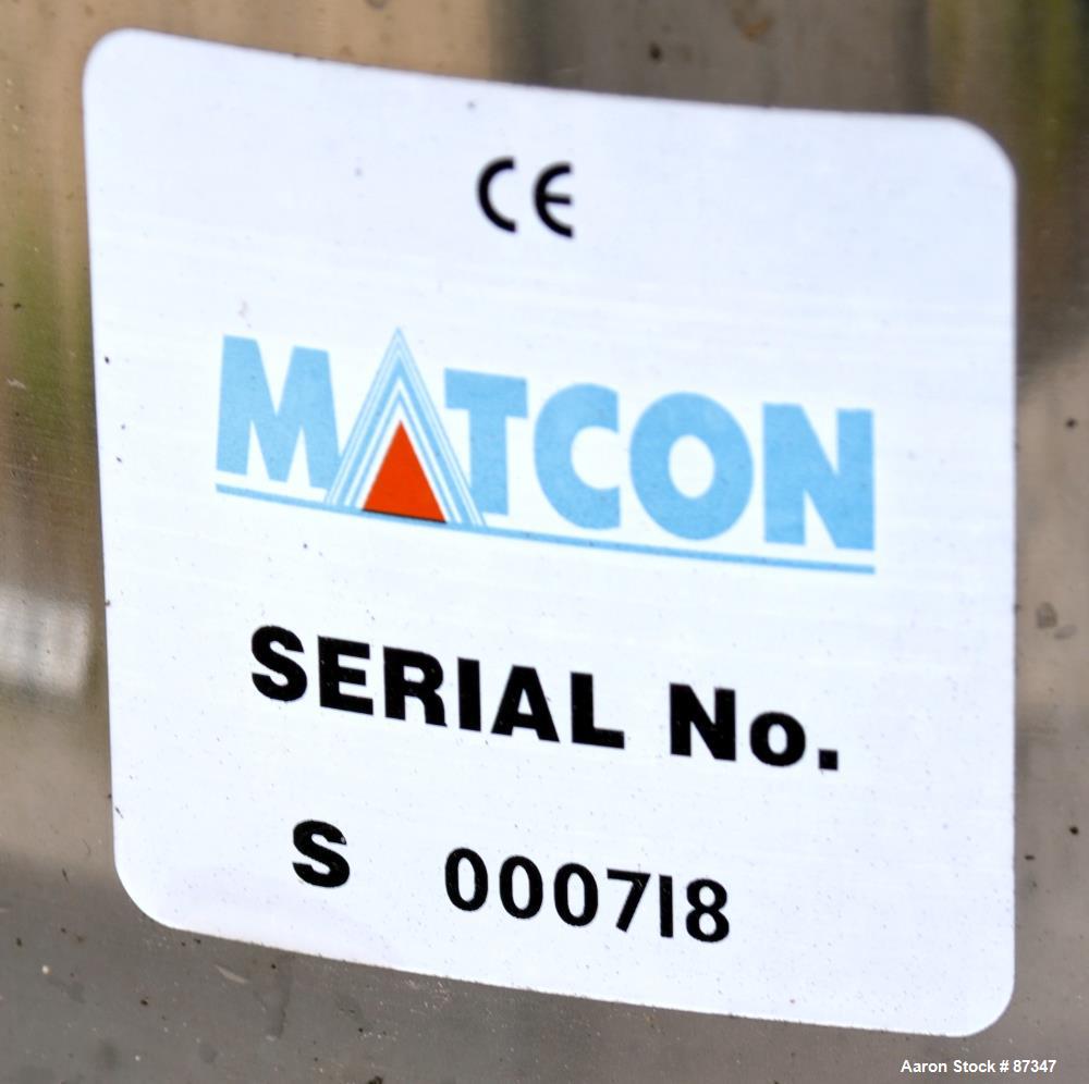Used Stainless Steel Matcon Pharma Smartdrum System