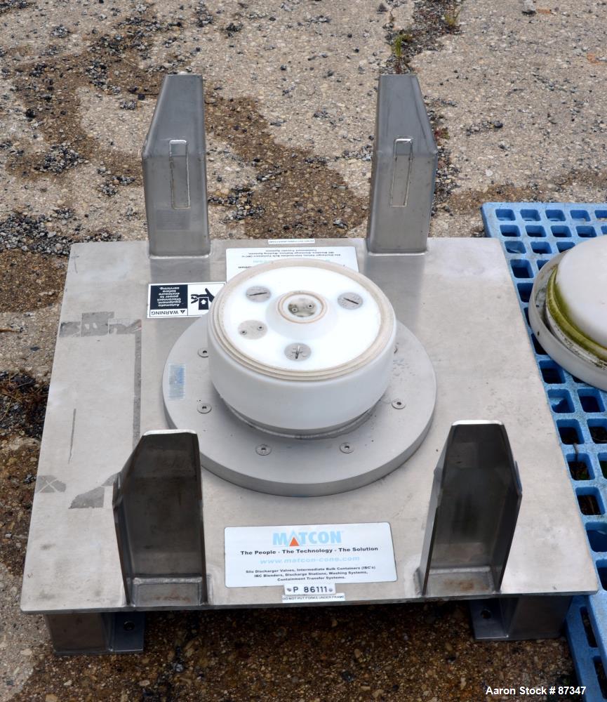 Used Stainless Steel Matcon Pharma Smartdrum System