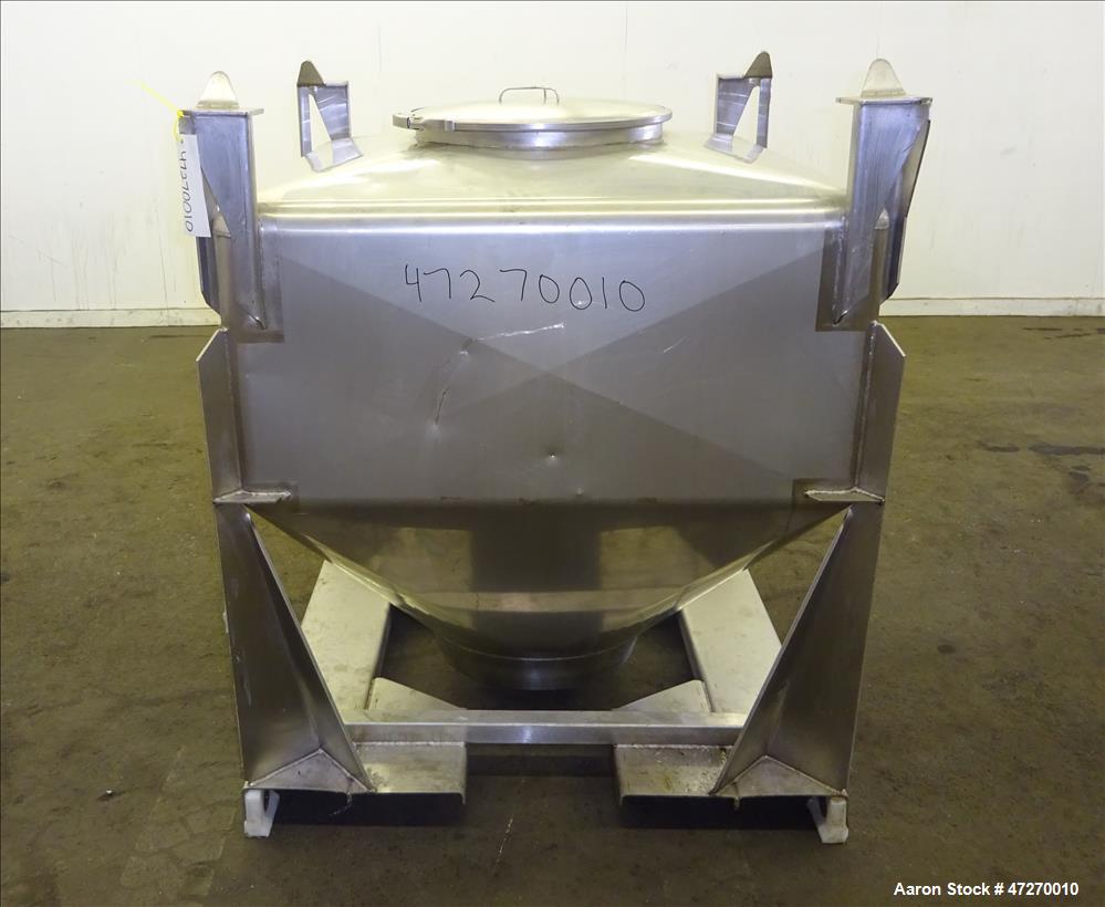 Used Matcon "S" Series Intermediate Bulk Container, Approximately 35.3 Cubic Fe