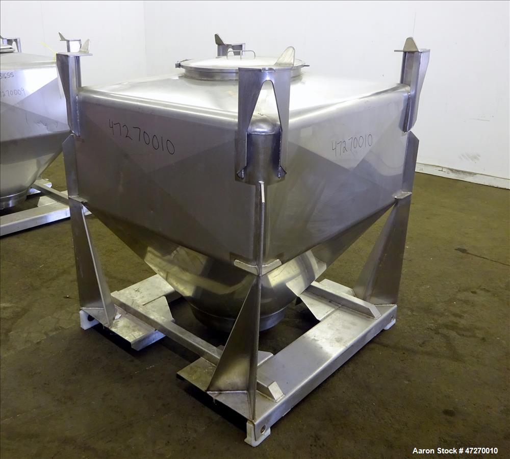 Used Matcon "S" Series Intermediate Bulk Container, Approximately 35.3 Cubic Fe