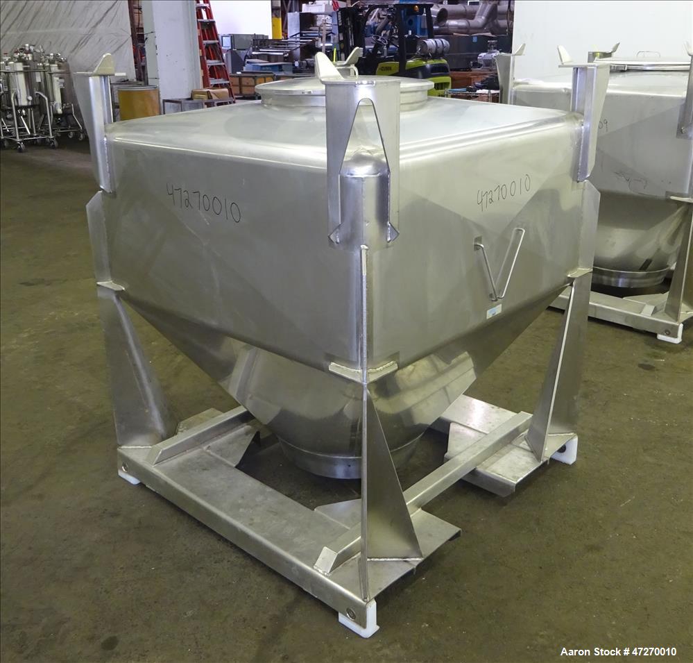 Used Matcon "S" Series Intermediate Bulk Container, Approximately 35.3 Cubic Fe