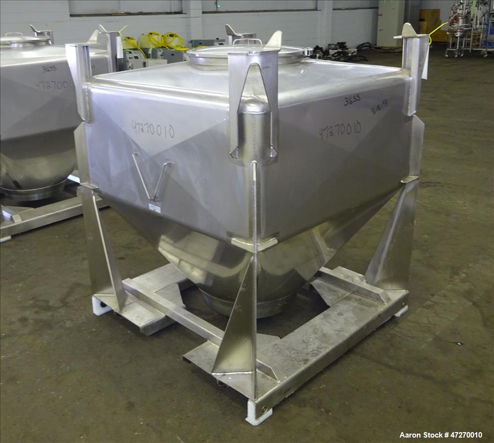 Used Matcon "S" Series Intermediate Bulk Container, Approximately 35.3 Cubic Fe