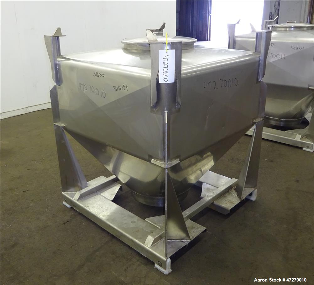 Used Matcon "S" Series Intermediate Bulk Container, Approximately 35.3 Cubic Fe