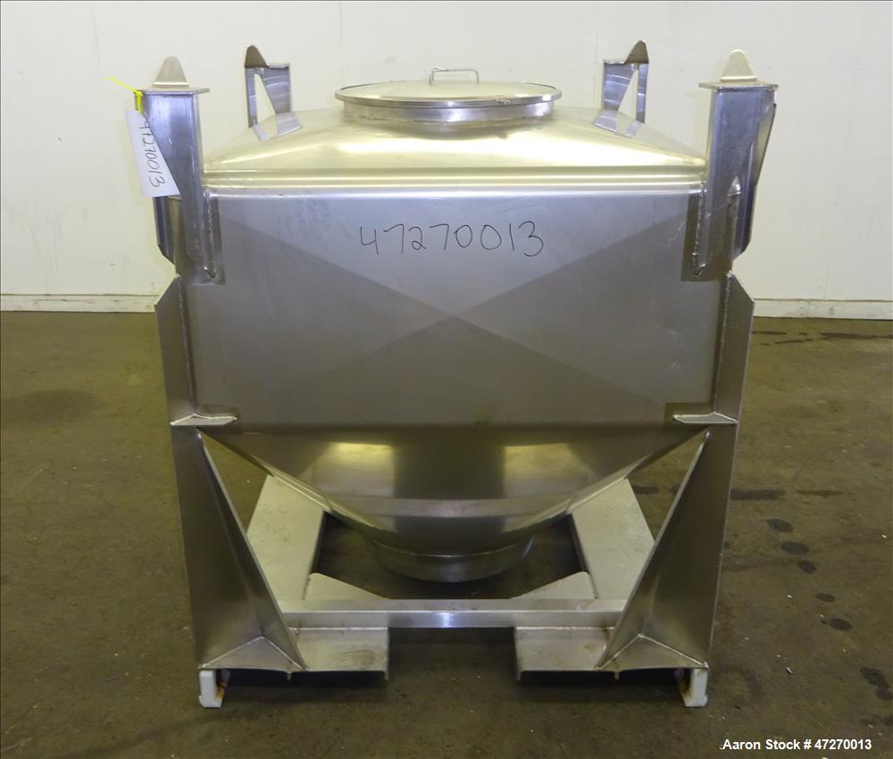 Used Matcon "S" Series Intermediate Bulk Container, Approximately 35.3 Cubic Fe