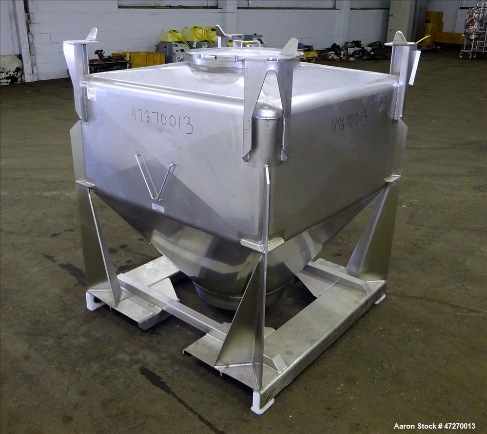 Used Matcon "S" Series Intermediate Bulk Container, Approximately 35.3 Cubic Fe