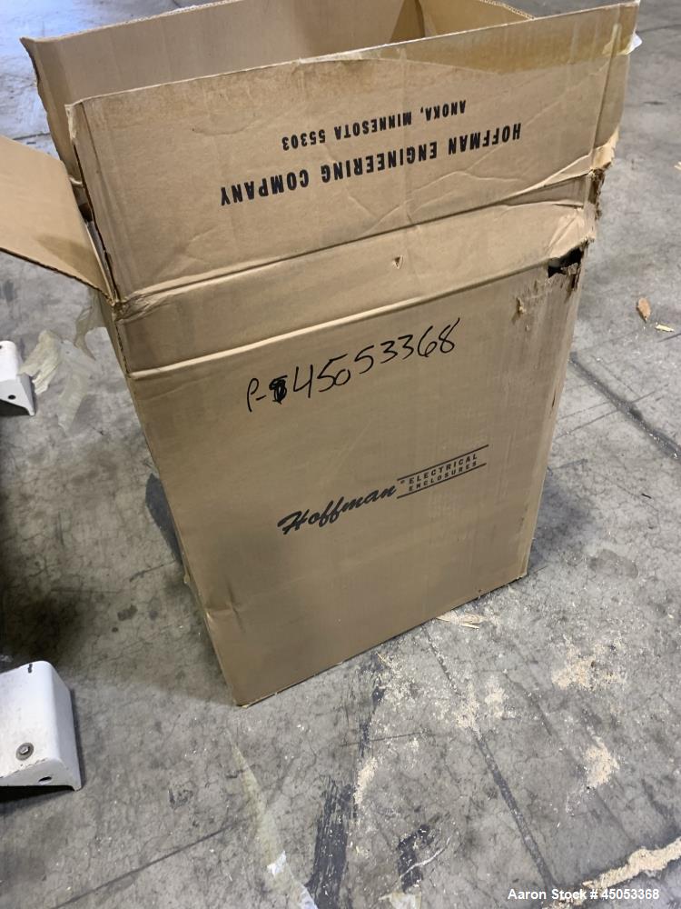 Unused- Peabody Solids Flow Vibratory Feeder / Live Bottom Bin Discharger, Model 6260C, Stainless Steel. 60" Diameter. 20" Discharge. Martin S90 series moto magnetic electric vibrator. Control panel.