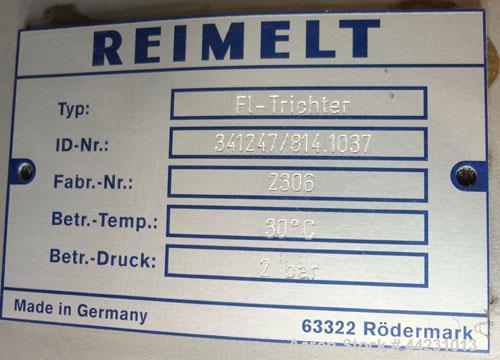 Used Stainless Steel Reimelt Hopper