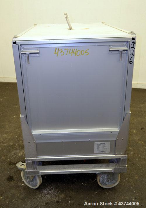 Used Aluminum Stedim Palletank For Shipping, Model PLT 500 ALU