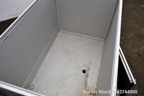 Used Aluminum Stedim Palletank For Shipping, Model PLT 500 ALU