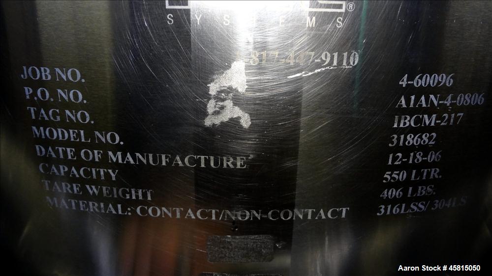 Unused Tote Systems Premier Line Powder Bin, Model 318682.