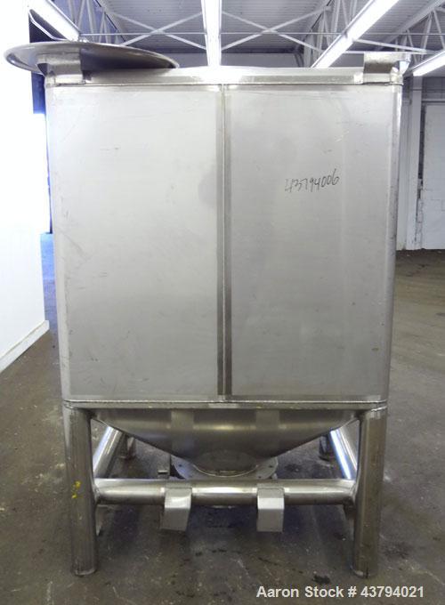 Used- Stainless Steel Custom Metalcraft TransStore Transportable Powder Tote, Model 512706