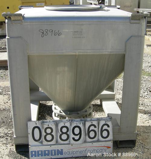 USED Tote Systems tote bin, 35 cubic feet, 304 s