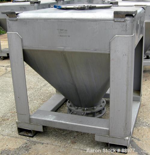 USED Tote Systems tote bin, 35 cubic feet, 304 s