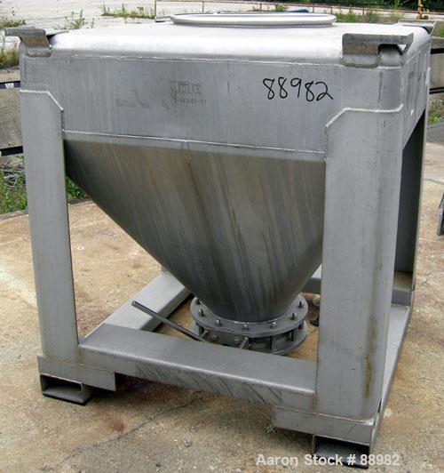 USED Tote Systems tote bin, 35 cubic feet, 304 s