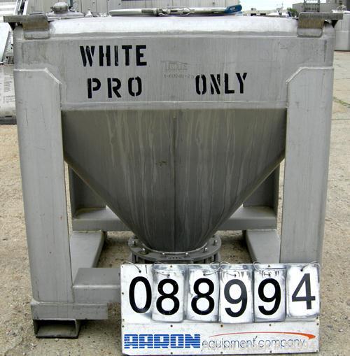 USED Tote Systems tote bin, 35 cubic feet, 304 s