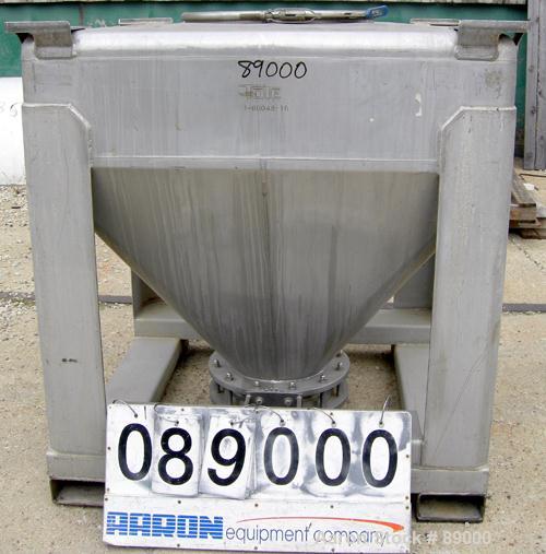 USED Tote Systems tote bin, 35 cubic feet, 304 s