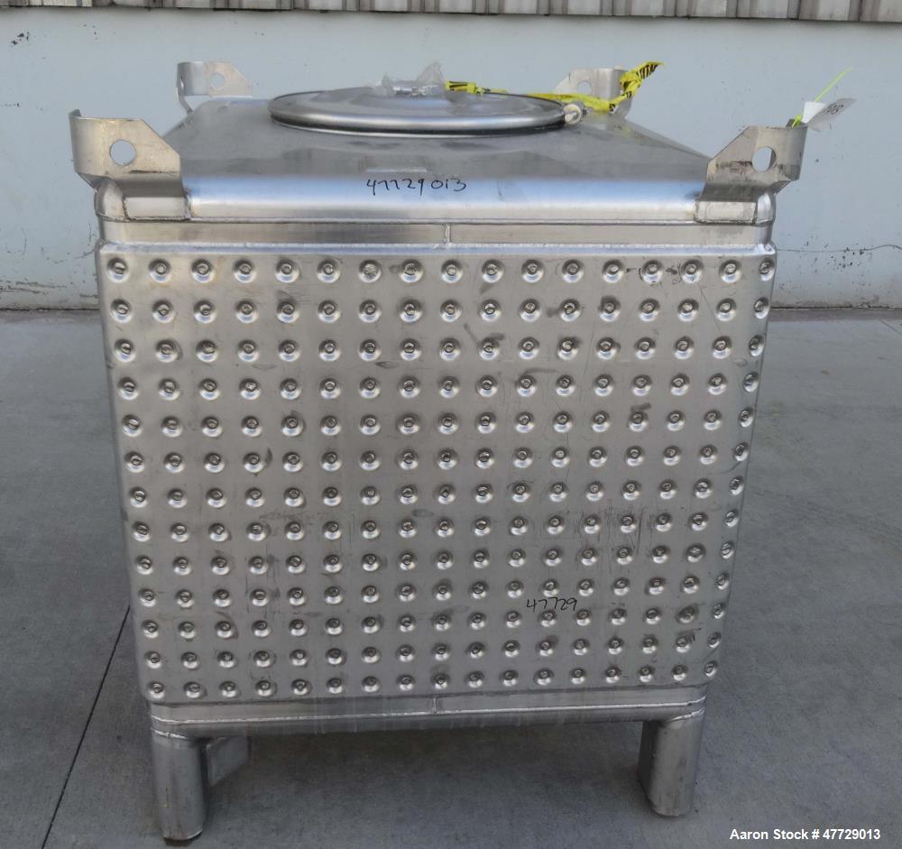 Used Custom Metalcraft Transtore Dimple Jacketed Stainless Steel Tote