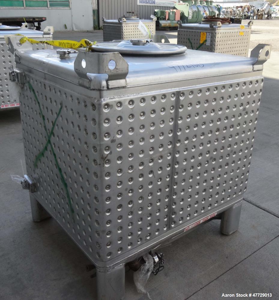 Used Custom Metalcraft Transtore Dimple Jacketed Stainless Steel Tote