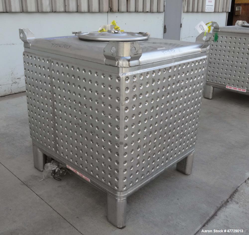 Used Custom Metalcraft Transtore Dimple Jacketed Stainless Steel Tote
