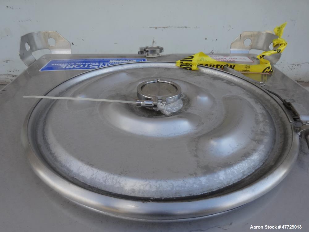 Used Custom Metalcraft Transtore Dimple Jacketed Stainless Steel Tote