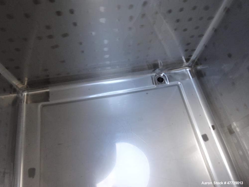 Used Custom Metalcraft Transtore Dimple Jacketed Stainless Steel Tote