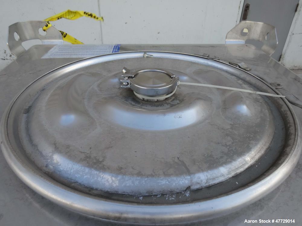 Used Custom Metalcraft Transtore Dimple Jacketed Stainless Steel Tote