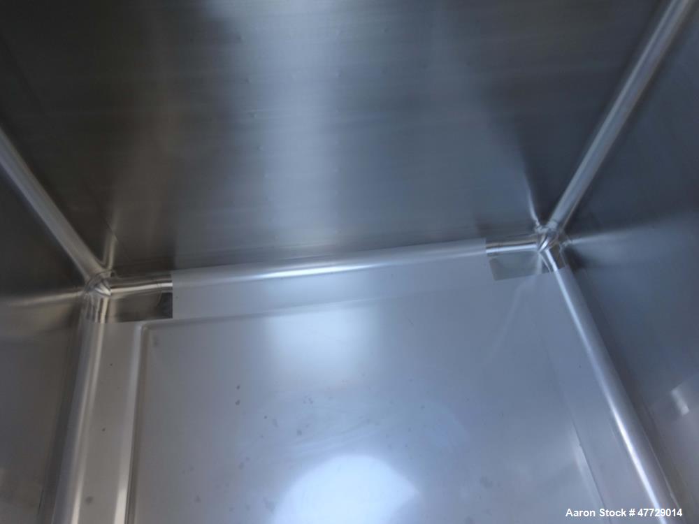 Used Custom Metalcraft Transtore Dimple Jacketed Stainless Steel Tote