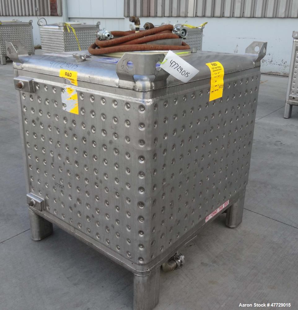 Used-Custom Metalcraft Transtore Dimple Jacketed Stainless Steel Tote