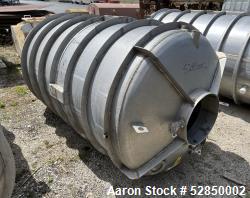 Storage Tank, Approximately 600 Gallon Capacity, 304 Stainless Steel