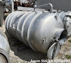 Storage Tank, Approximately 600 Gallon Capacity, 304 Stainless Steel