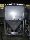 Used-Approximately 2000 Liter (65 cubic foot), 316 Stainless Steel, Stackable Tote Bin.51.5