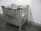 Used-Transtore 335 gallon liquid stainless steel tote. Dot spec NO 57. Design pressure 6.1 psig. Test pressure 3 psig. Rated...