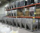 Used-Lot Consisting of 48 Stainless Steel Totes.  55