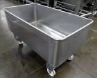 Used Stainless Steel Tub. Stainless steel tub 55-1/2