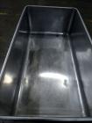 Used Stainless Steel Tub. Stainless steel tub 55-1/2