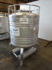 Used Automationstechnik Tote Bin, 800 Liter, 28 Cubic Feet, 304 Stainless Steel