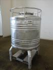 Used Eurostar Tote Bin, 800 Liter, 28 Cubic Feet, 304 Stainless Steel, Vertical