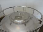 Used Eurocont Tote Bin, 800 Liter, 28 Cubic Feet, 304 Stainless Steel, Vertical
