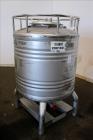 Used- Automationstechnik Tote Bin, 800 Liter, 28 Cubic Feet, 304 Stainless Steel