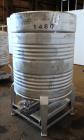 Tote Bin, 800 Liter, 28 Cubic Feet, 304 Stainless Steel, Vertical. Approximate 40