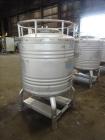 Used Automationstechnik Tote Bin, 800 Liter, 28 Cubic Feet, 304 Stainless Steel