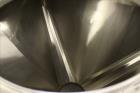 Used- Glatt Tote Bin, Approximate 1200 Liter (317 Gallon), 304 Stainless Steel.