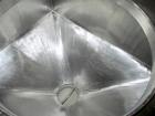 Used- Portable Product Stainless Steel Transfer Tote, Approximate 35 Cubic Foot. 23