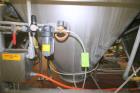 Used-Semi-Bulk Systems Inc. Stainless Steel Single Wall Hopper, Mounted on Load Cells, with Mettler Toledo Digital Read Out,...